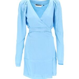 NEW ROTATE BY BIRGER CHRISTENSEN Bridget Dress - Baltic Sea